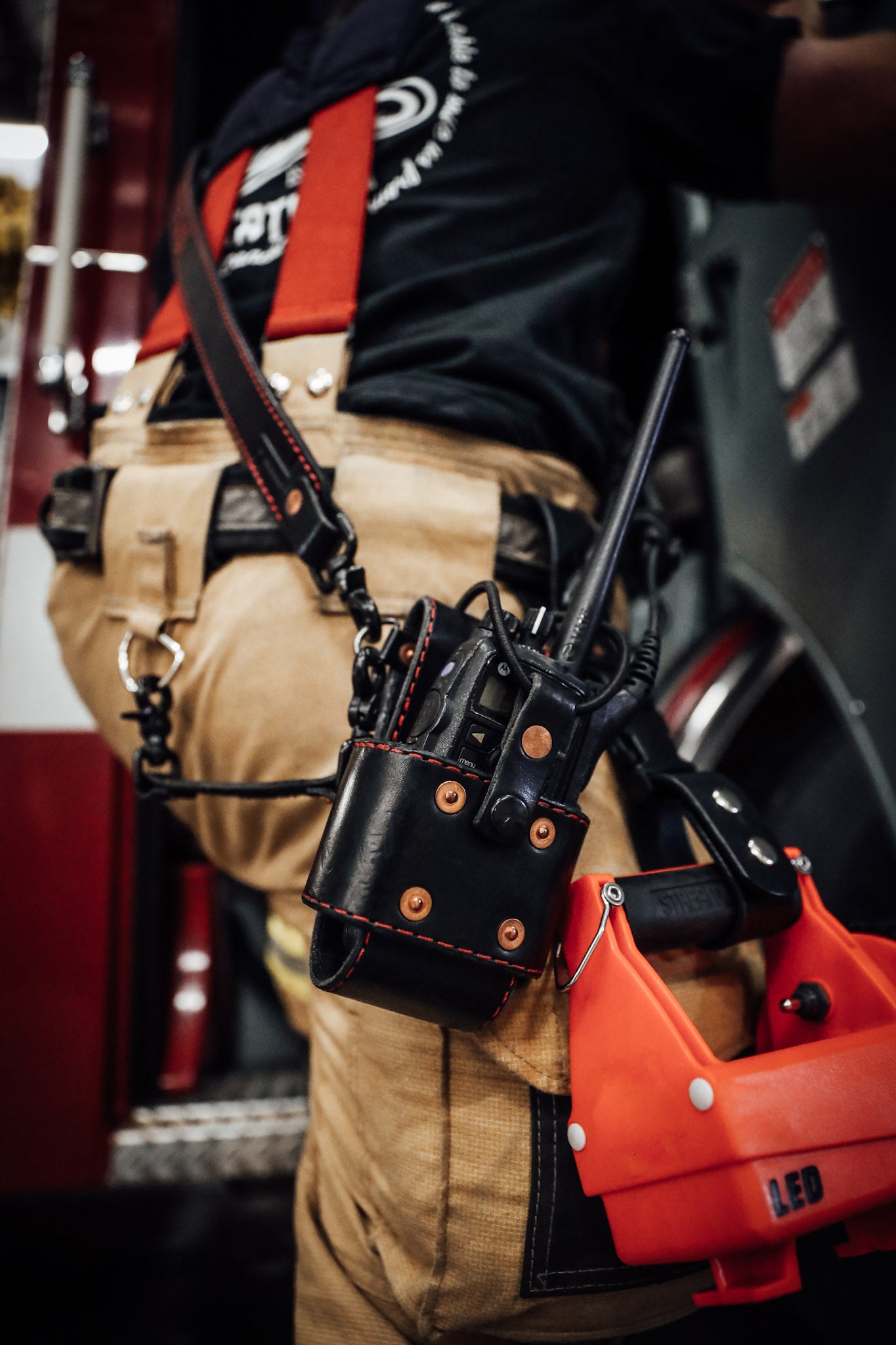 Radio Strap and Holster Combo