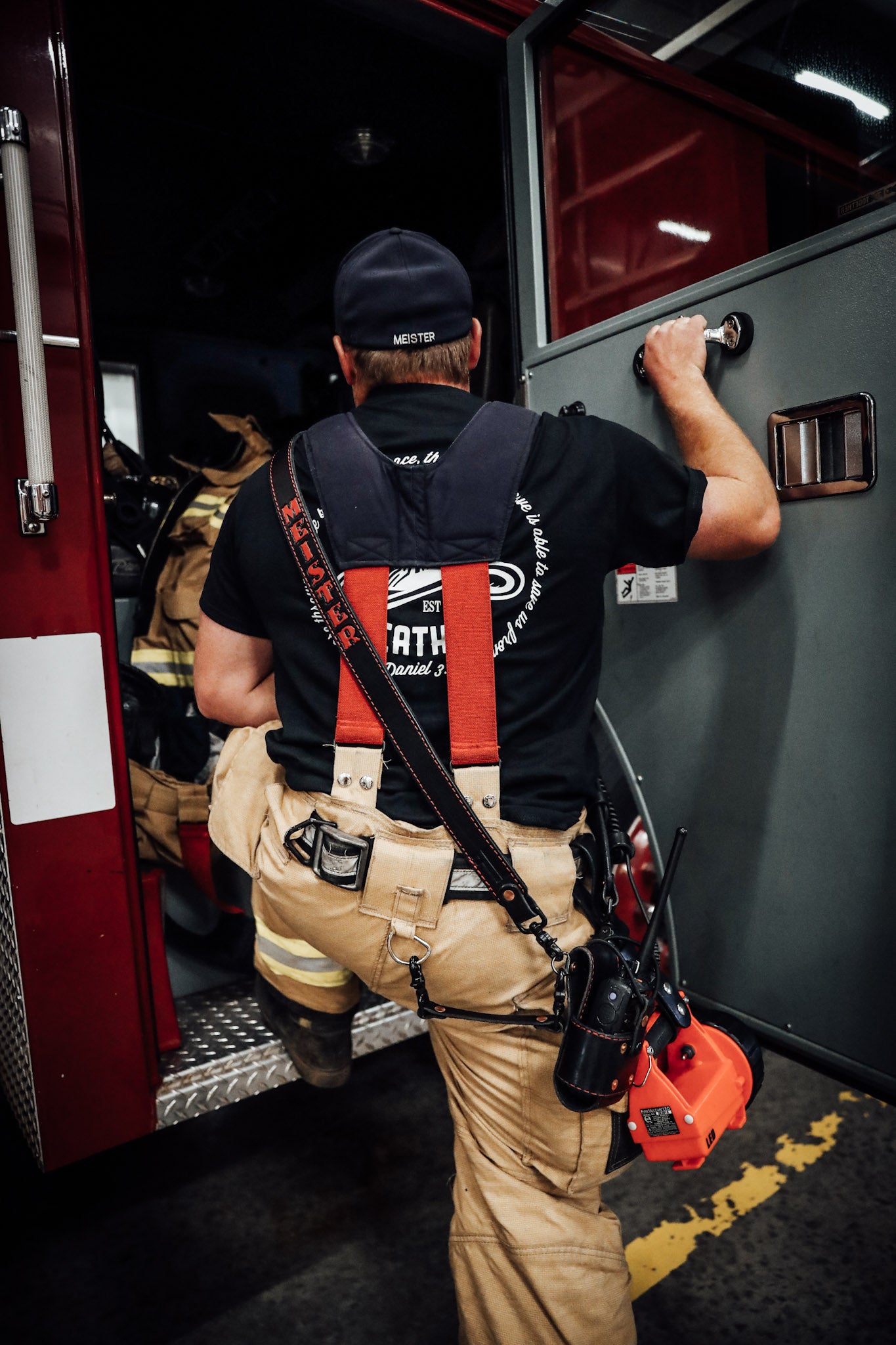 Radio Strap and Holster Combo