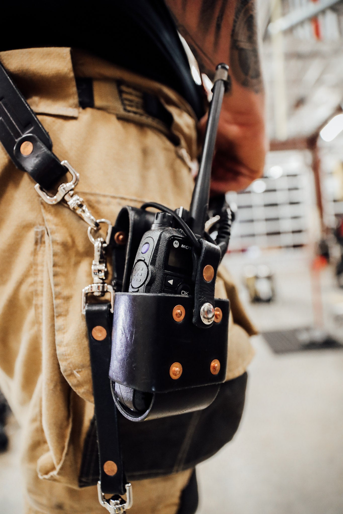 Radio Strap and Holster Combo