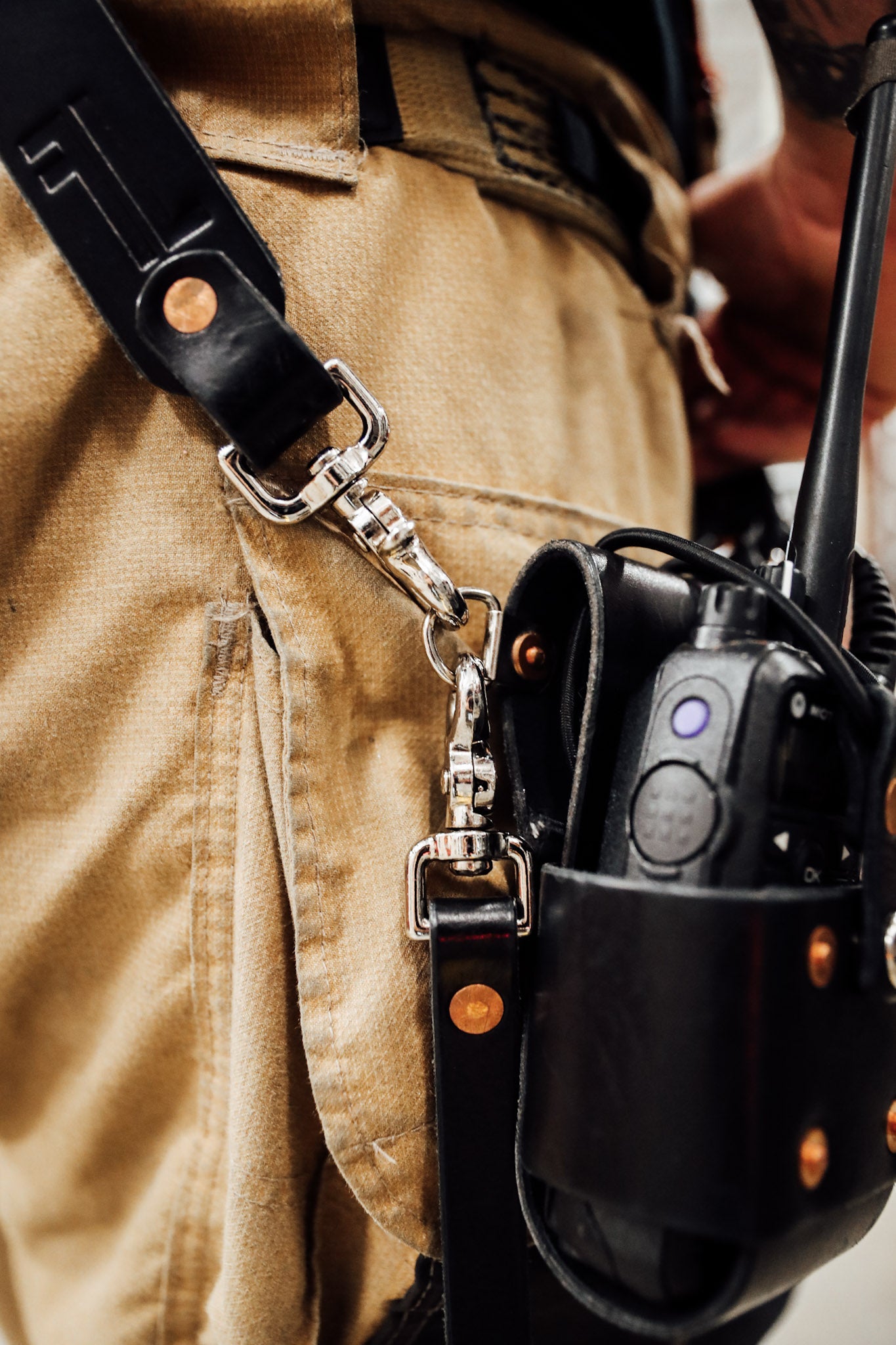 Radio Strap and Holster Combo
